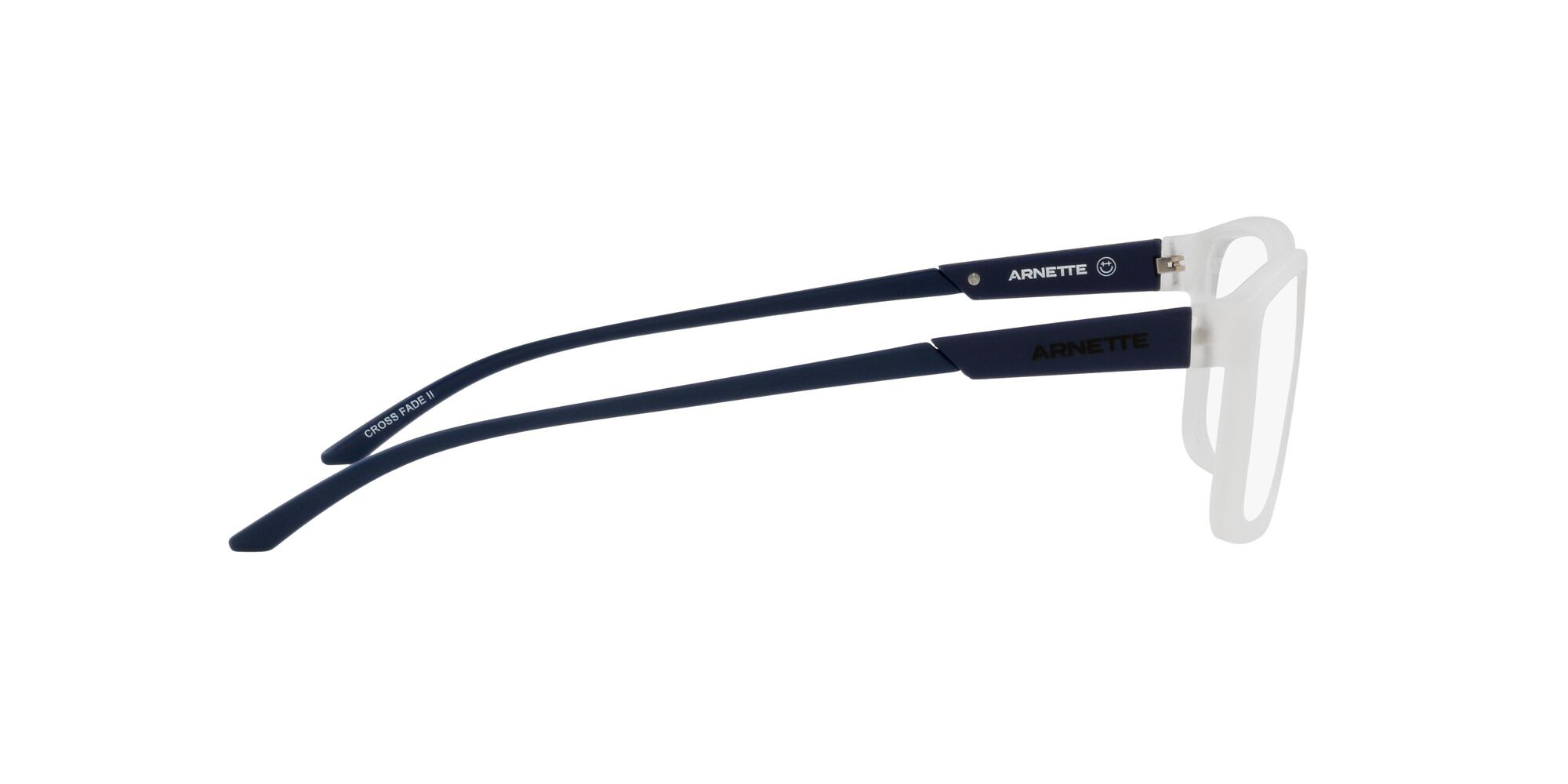 Brillen Arnette Cross Fade Ii AN 7216 (2755) farbe cristallo opaco form quadratisch gläser trasparente