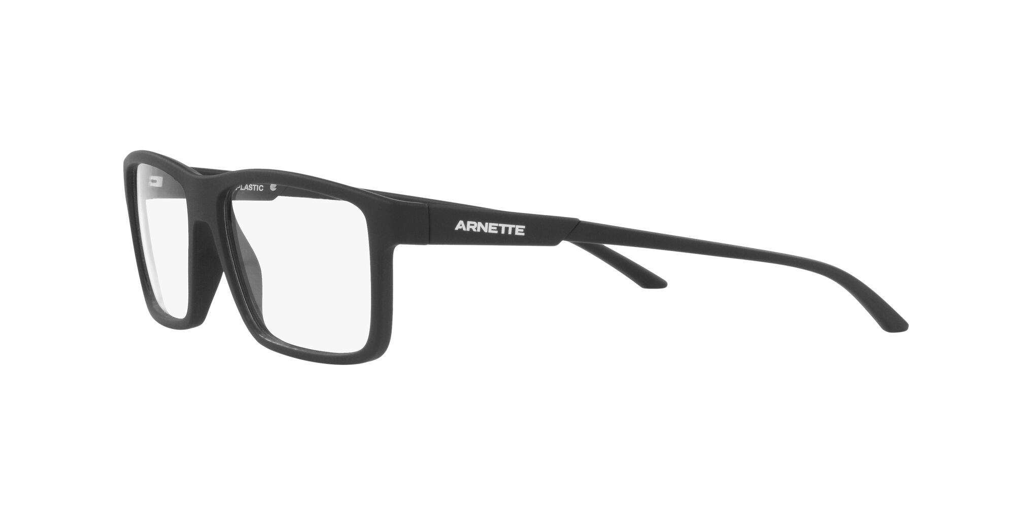 Eyeglasses Arnette Cross Fade Ii AN 7216 (2758) color nero opaco shape square lenses trasparente