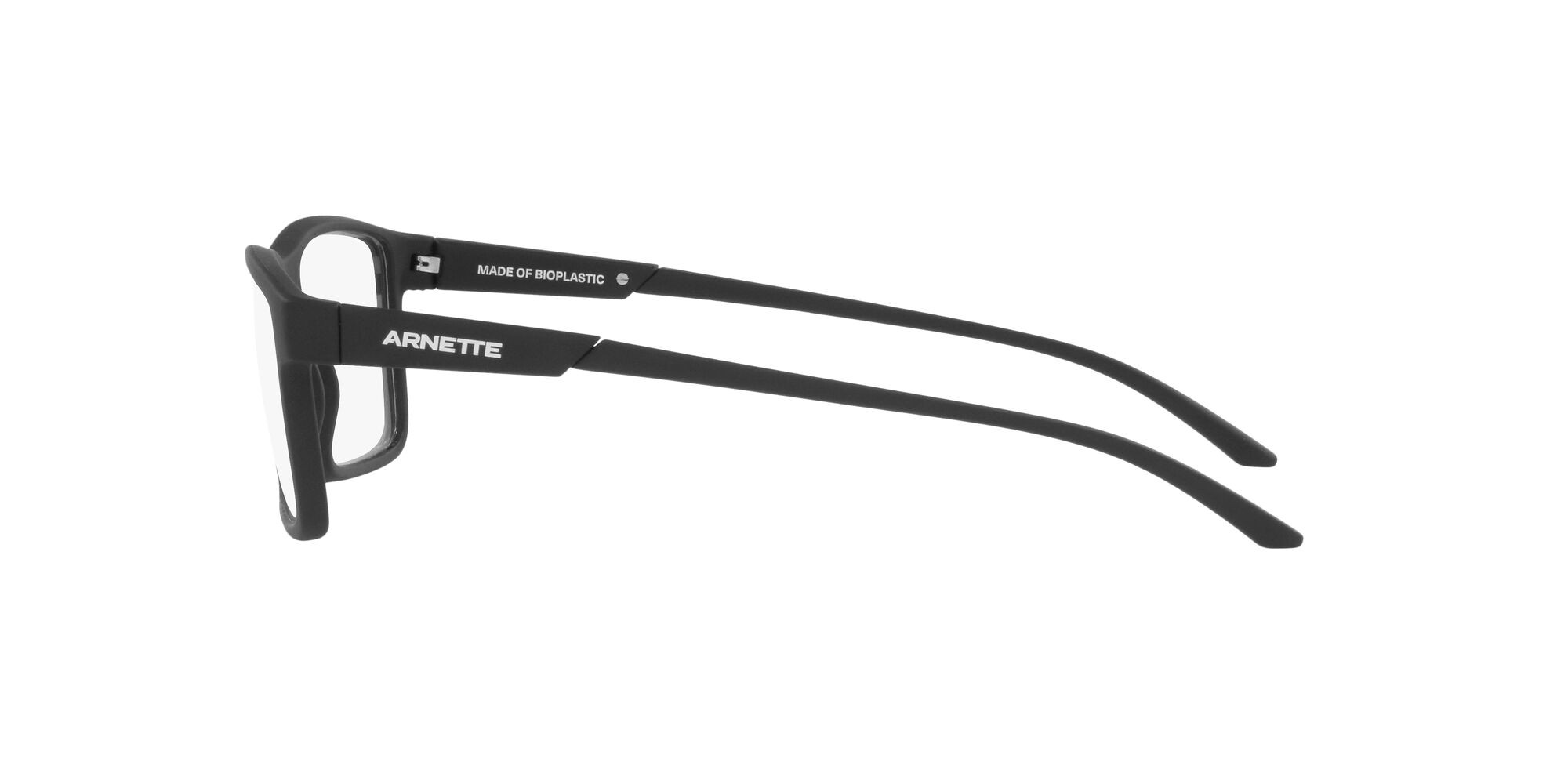 Eyeglasses Arnette Cross Fade Ii AN 7216 (2758) color nero opaco shape square lenses trasparente