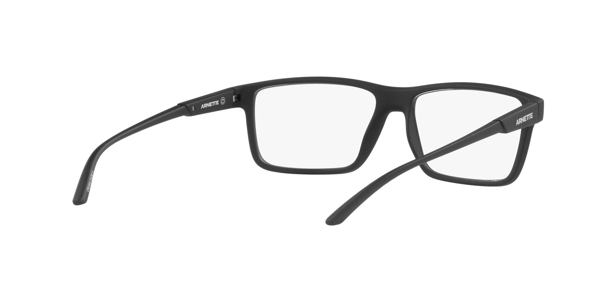Eyeglasses Arnette Cross Fade Ii AN 7216 (2758) color nero opaco shape square lenses trasparente