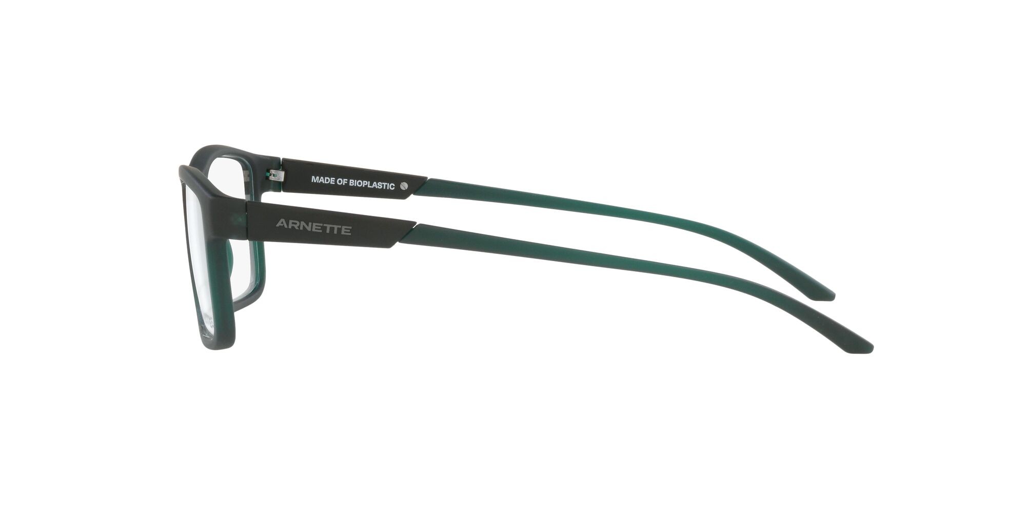 Eyeglasses Arnette Cross Fade Ii AN 7216 (2845) color verde opaco trasparente shape square lenses lente demo