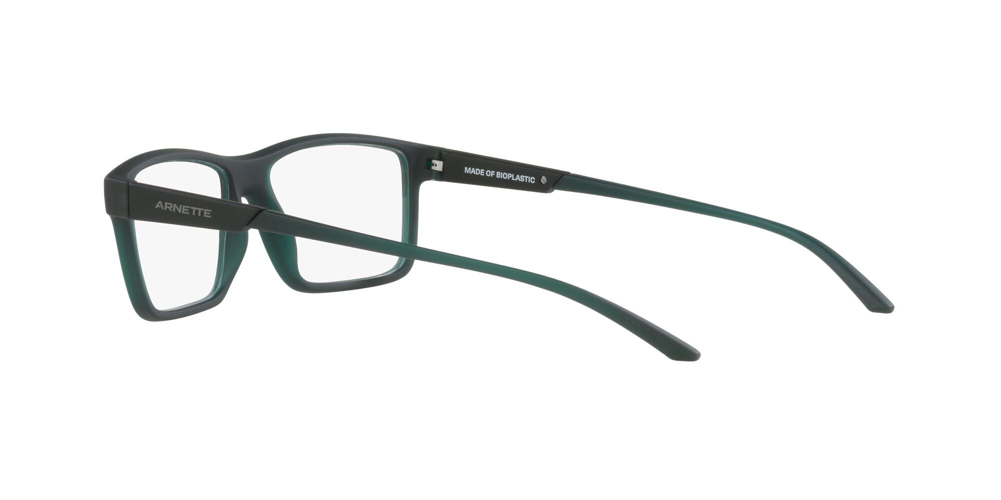 Eyeglasses Arnette Cross Fade Ii AN 7216 (2845) color verde opaco trasparente shape square lenses lente demo