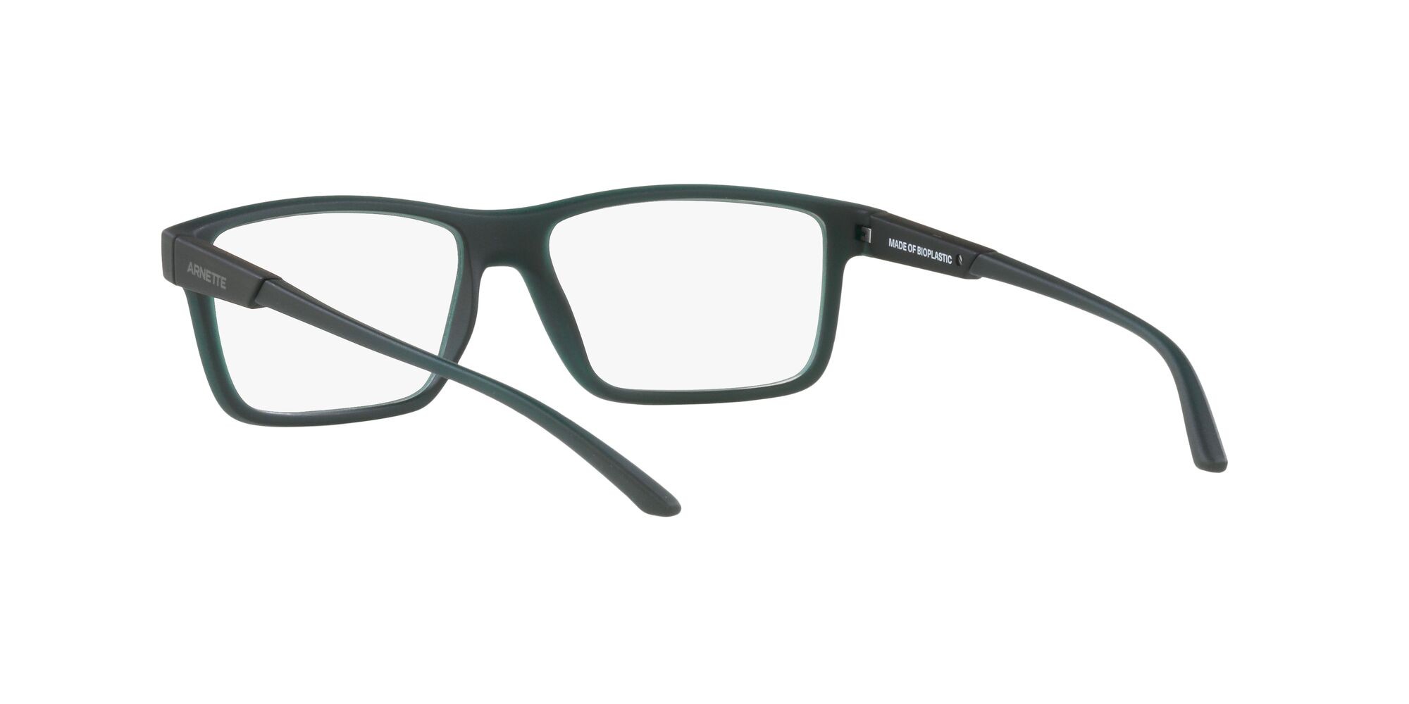 Eyeglasses Arnette Cross Fade Ii AN 7216 (2845) color verde opaco trasparente shape square lenses lente demo