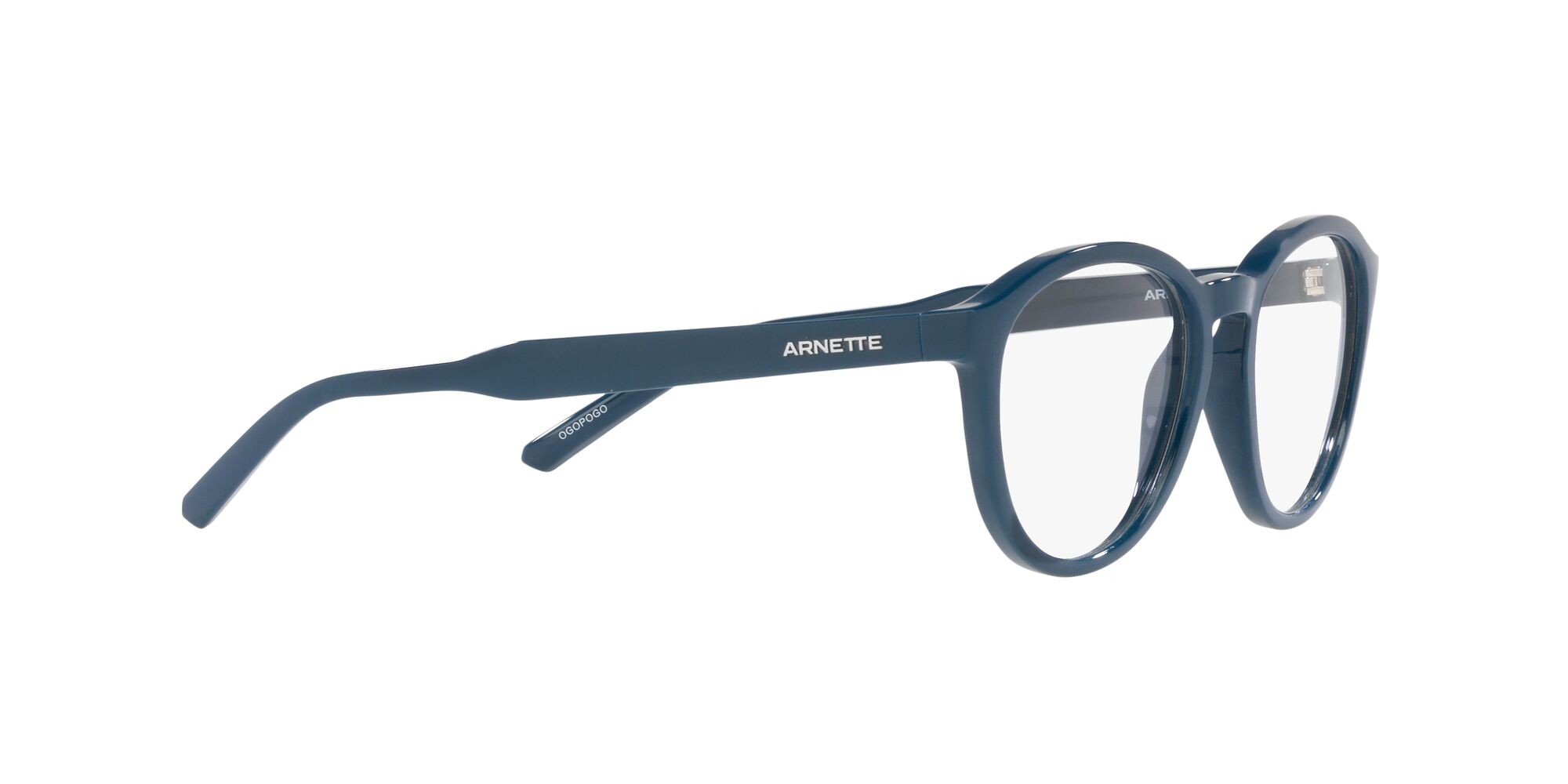 Brillen Arnette Ogopogo AN 7218 (2831) farbe blu ciano form rund gläser trasparente