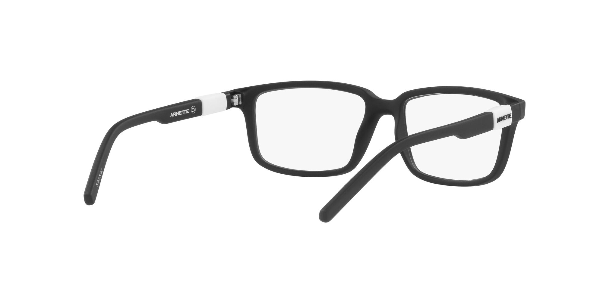 Brillen Arnette Tony-tony AN 7219 (2758) farbe nero opaco form rechteckig gläser trasparente