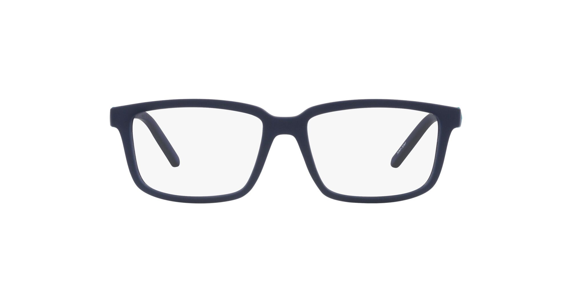 Brillen Arnette Tony-tony AN 7219 (2759) farbe blu navy opaco form rechteckig gläser trasparente