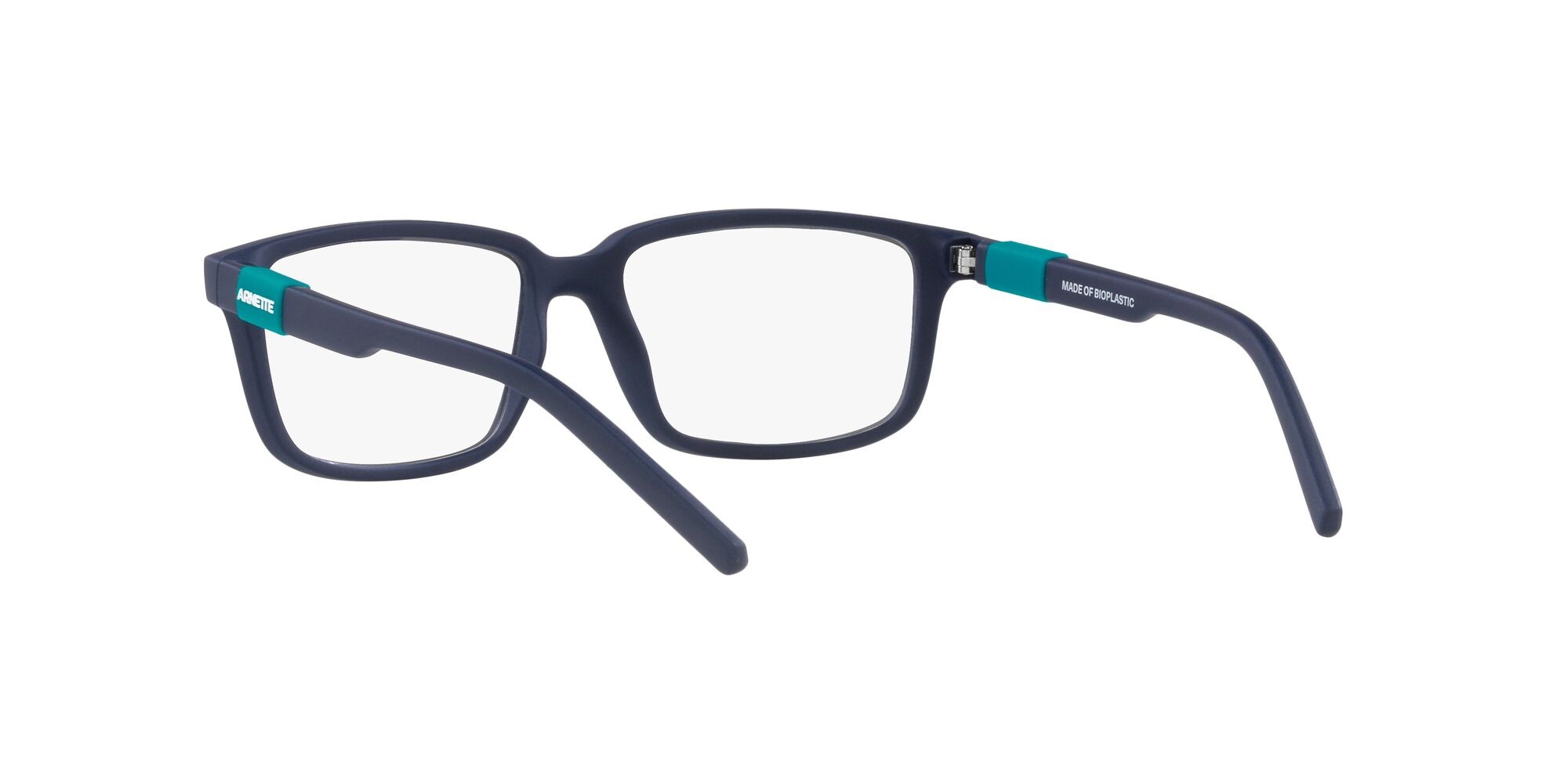 Brillen Arnette Tony-tony AN 7219 (2759) farbe blu navy opaco form rechteckig gläser trasparente