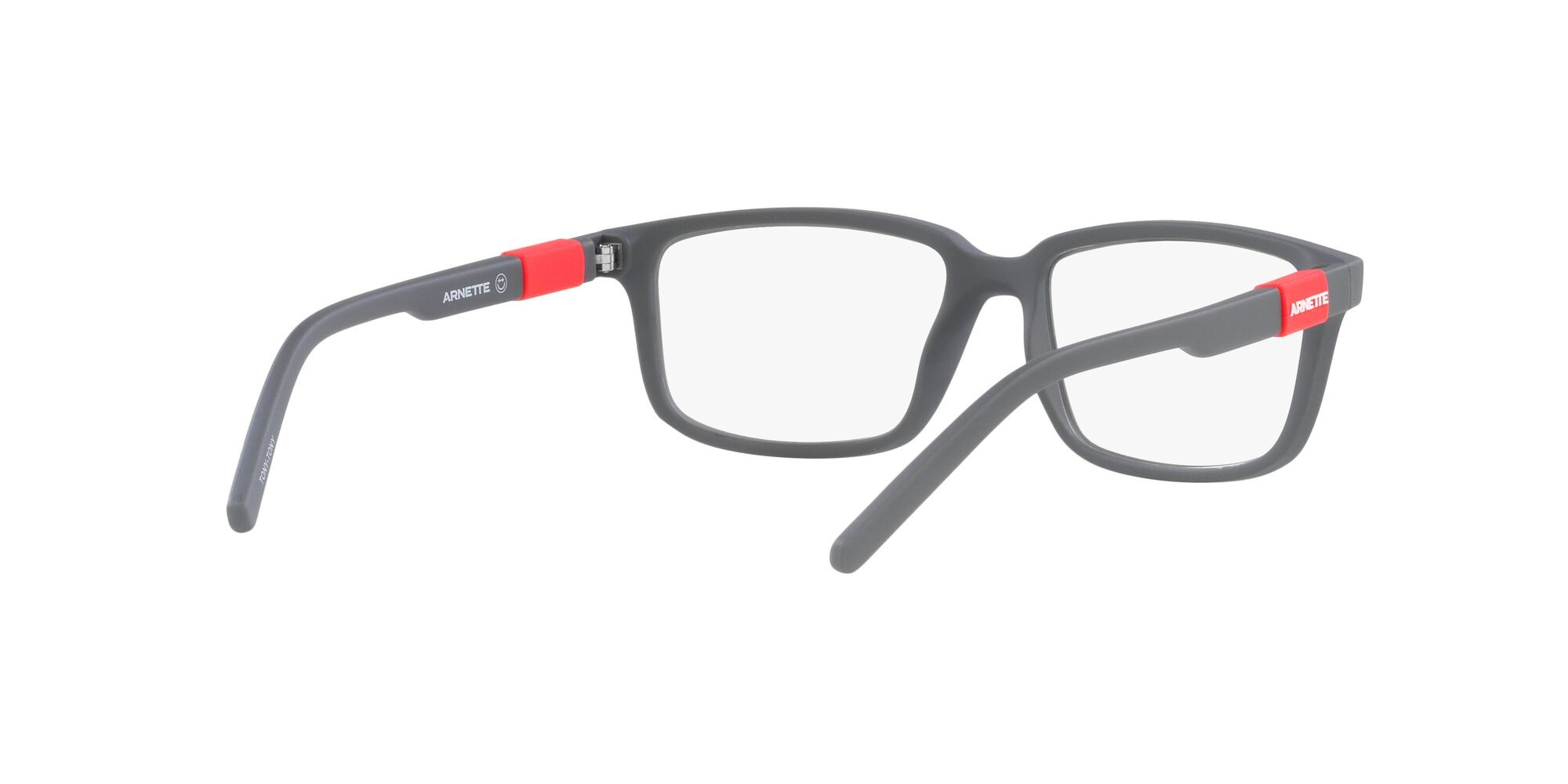 Brillen Arnette Tony-tony AN 7219 (2835) farbe grigio opaco form rechteckig gläser trasparente