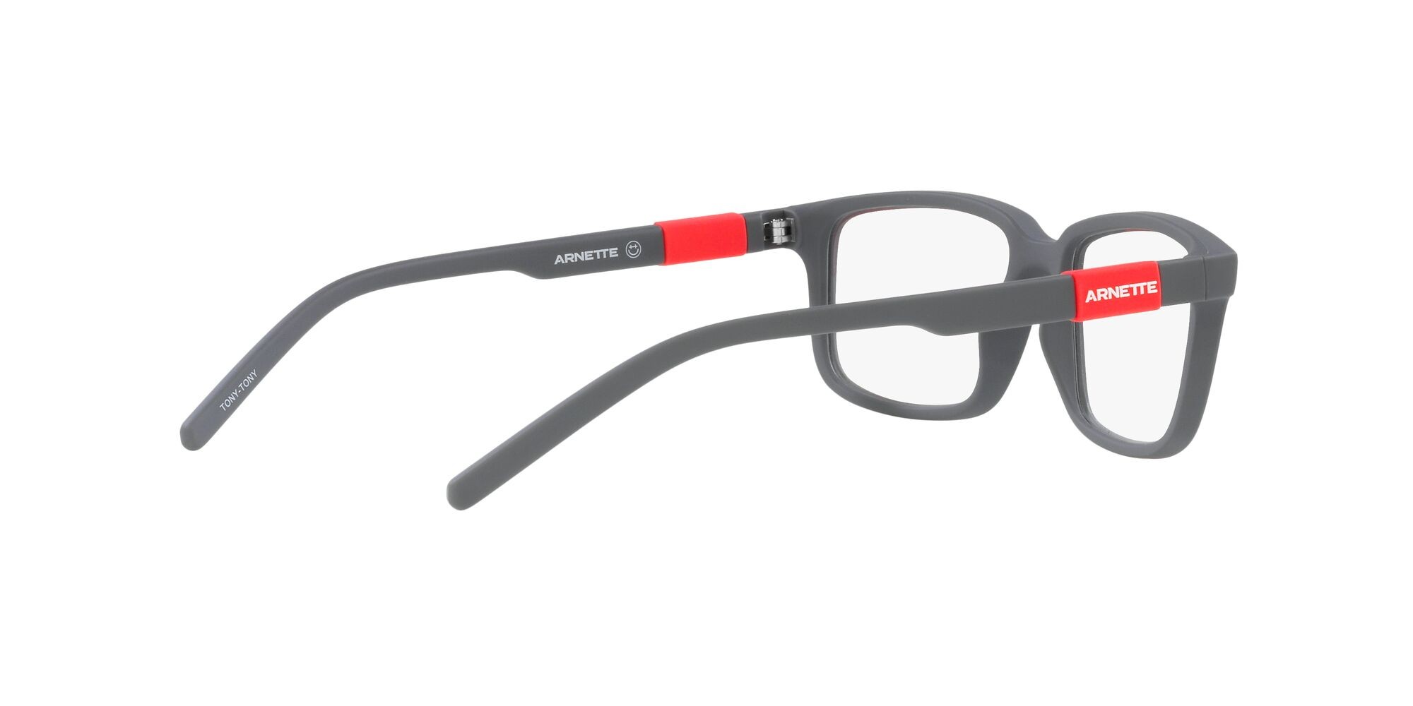 Brillen Arnette Tony-tony AN 7219 (2835) farbe grigio opaco form rechteckig gläser trasparente