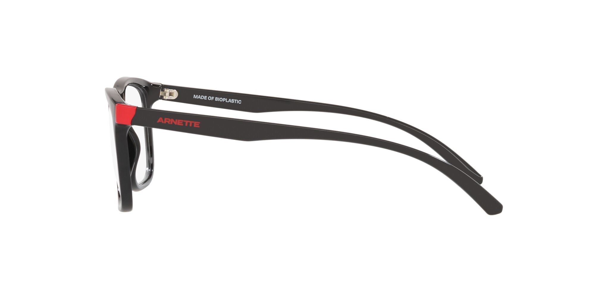 Brillen Arnette Montrose AN 7224 (2753) farbe nero form quadratisch gläser trasparente
