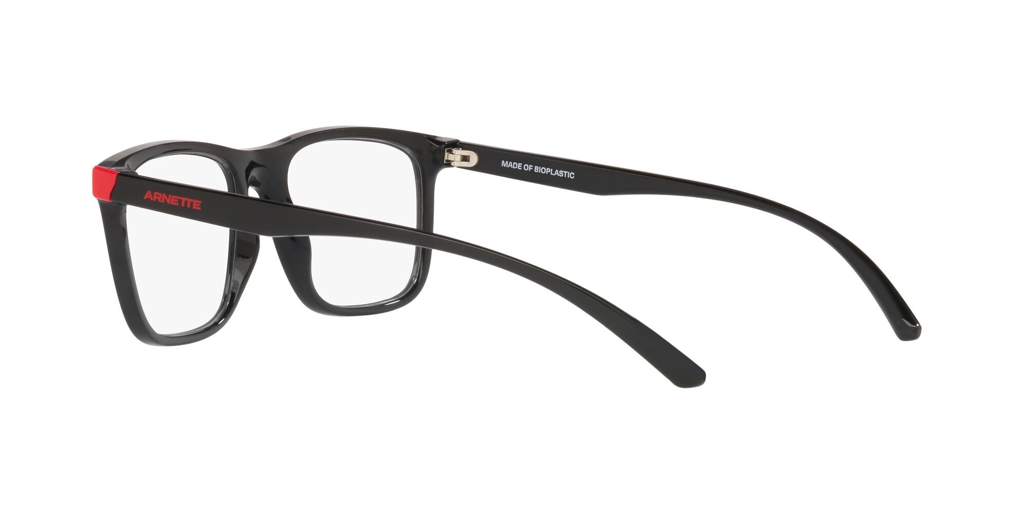 Brillen Arnette Montrose AN 7224 (2753) farbe nero form quadratisch gläser trasparente