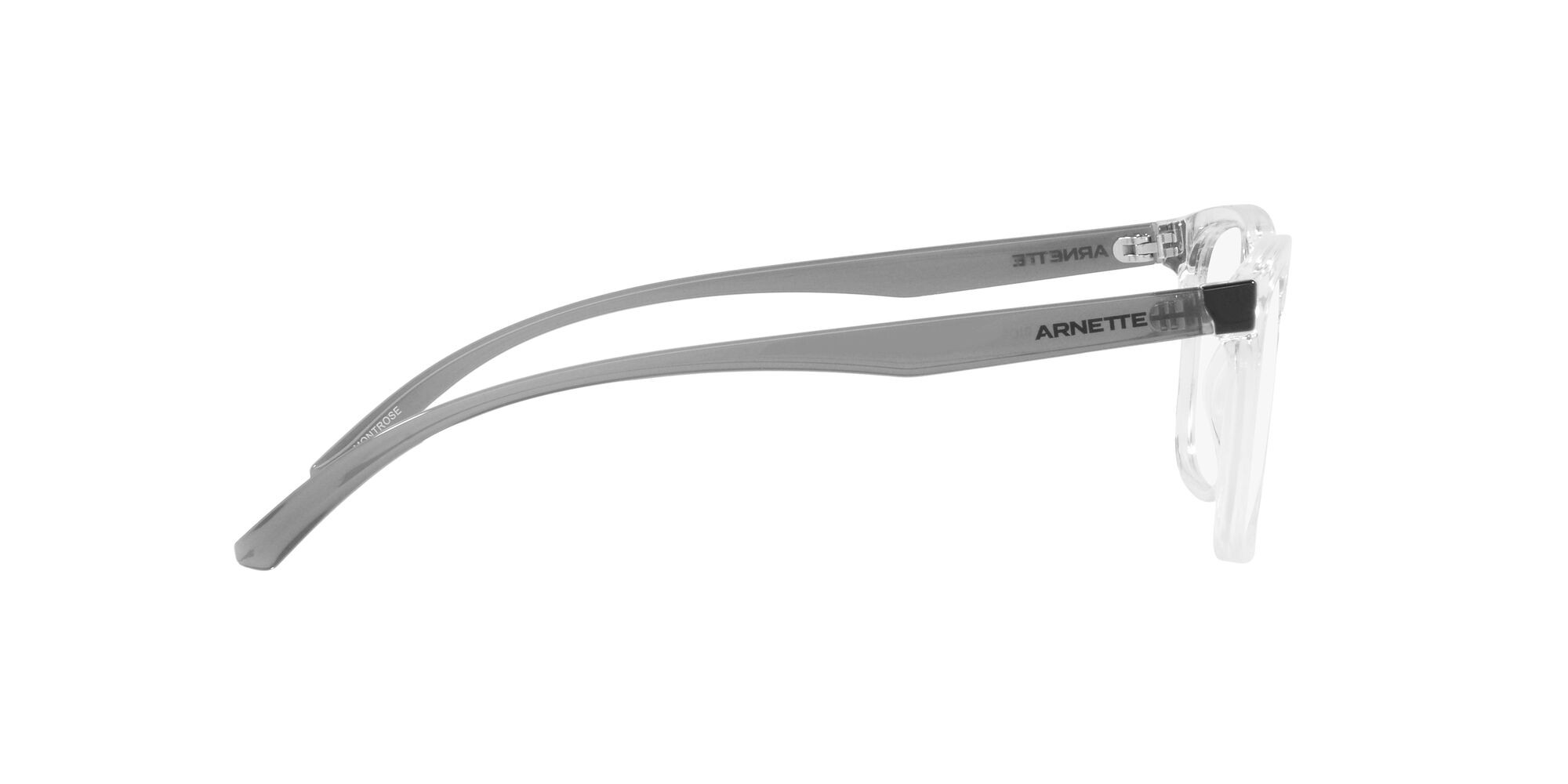 Brillen Arnette Montrose AN 7224 (2755) farbe cristallo form quadratisch gläser trasparente