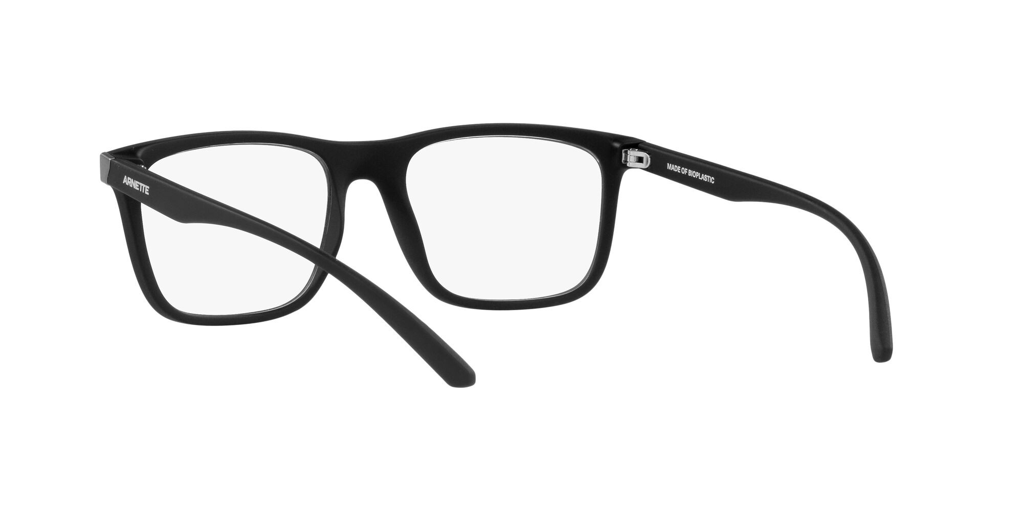 Brillen Arnette Montrose AN 7224 (2758) farbe nero opaco form quadratisch gläser trasparente