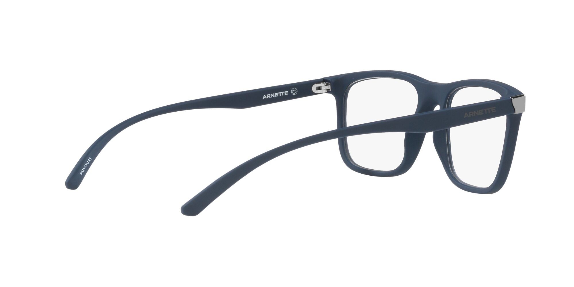 Brillen Arnette Montrose AN 7224 (2759) farbe blu navy opaco form quadratisch gläser trasparente