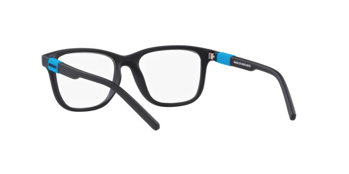 Occhiali da vista Arnette Maya-bee AN 7226 (2758) colore nero opaco forma quadrato lenti trasparente