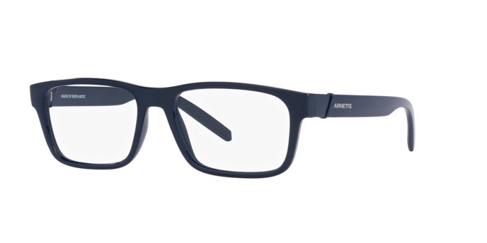 Brillen Arnette Flamengo AN 7230 (2754) farbe blu navy form rechteckig gläser trasparente