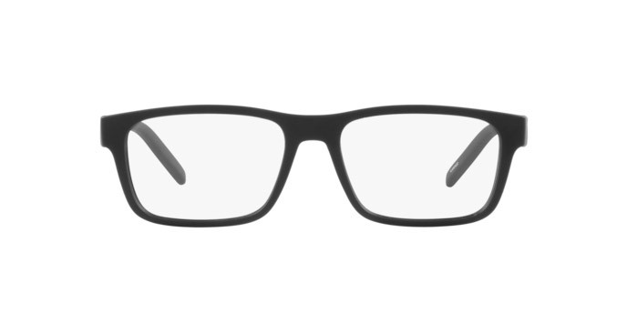 Brillen Arnette Flamengo AN 7230 (2758) farbe nero opaco form rechteckig gläser trasparente