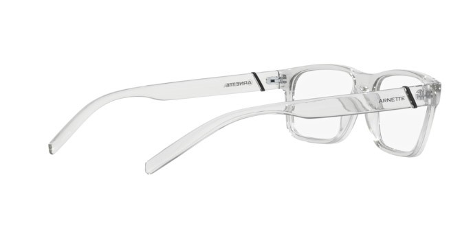 Brillen Arnette Flamengo AN 7230 (2858) farbe grigio trasparente form rechteckig gläser trasparente