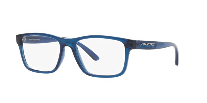 Brillen Arnette Fakie AN 7231 (2873) farbe blu trasparente form quadratisch gläser trasparente