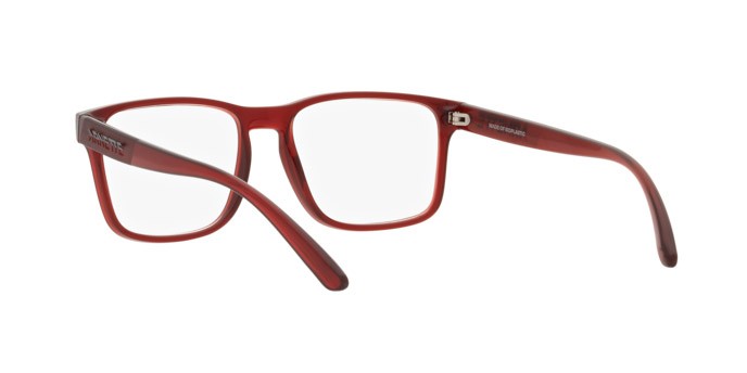 Eyeglasses Arnette Elbo AN 7232 (2875) color rosso trasparente shape square lenses trasparente