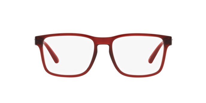 Eyeglasses Arnette Elbo AN 7232 (2875) color rosso trasparente shape square lenses trasparente