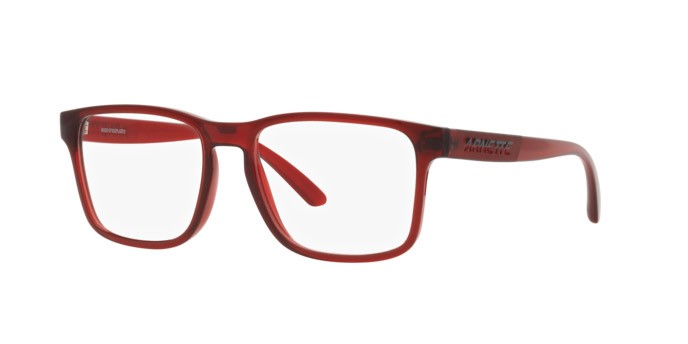 Eyeglasses Arnette Elbo AN 7232 (2875) color rosso trasparente shape square lenses trasparente