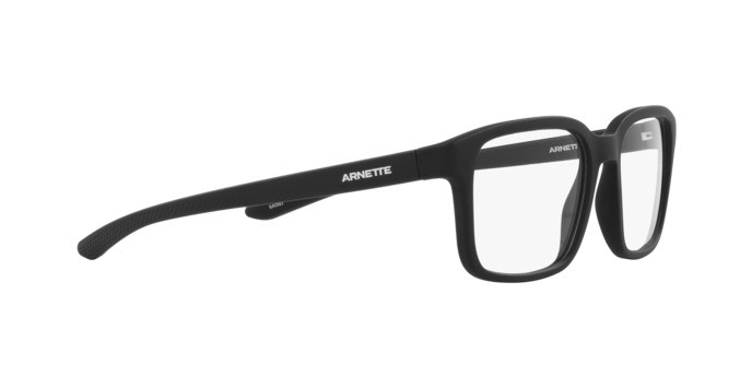 Brillen Arnette Saisei AN 7233 (2758) farbe nero opaco form quadratisch gläser trasparente