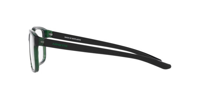 Brillen Arnette Saisei AN 7233 (2833) farbe verde alpino trasparente form quadratisch gläser trasparente