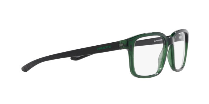 Brillen Arnette Saisei AN 7233 (2833) farbe verde alpino trasparente form quadratisch gläser trasparente