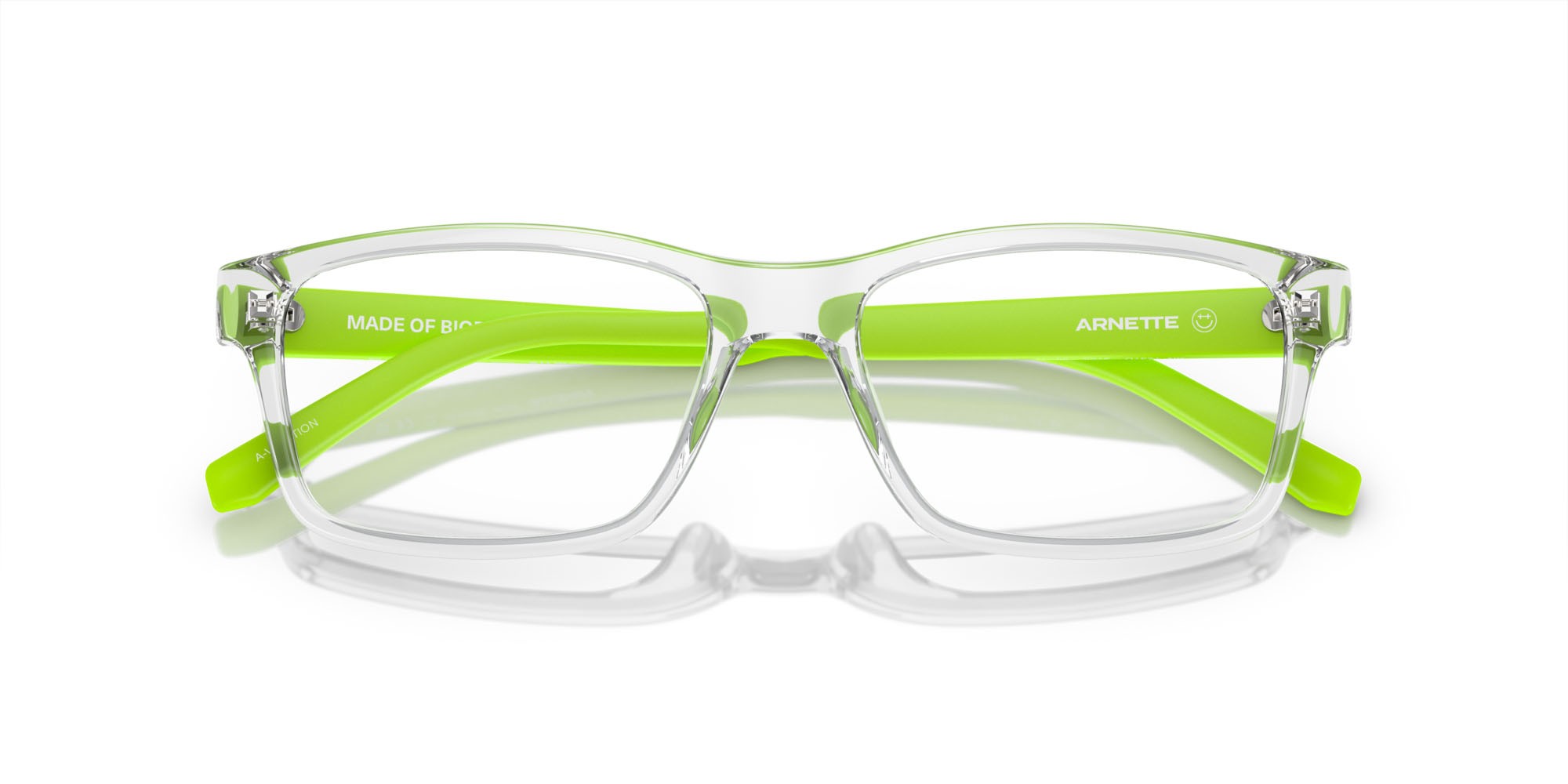 Occhiali da vista Arnette A-volution AN 7237U (2755) colore crystal brillante forma quadrato lenti lente demo