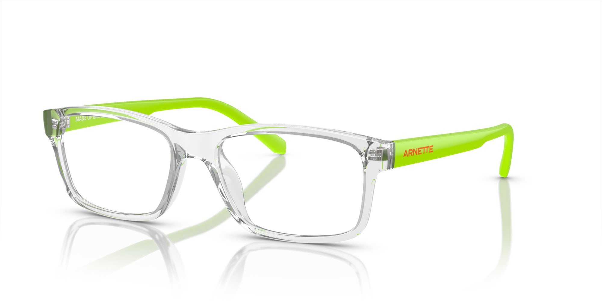 Occhiali da vista Arnette A-volution AN 7237U (2755) colore crystal brillante forma quadrato lenti lente demo