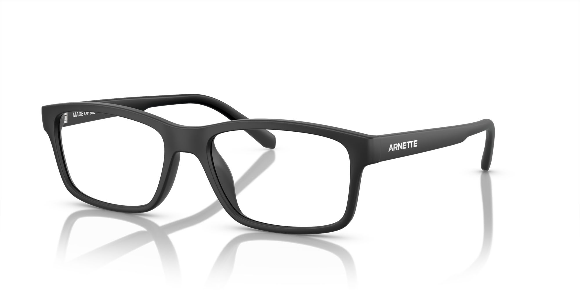Occhiali da vista Arnette A-volution AN 7237U (2758) colore nero opaco forma quadrato lenti lente demo