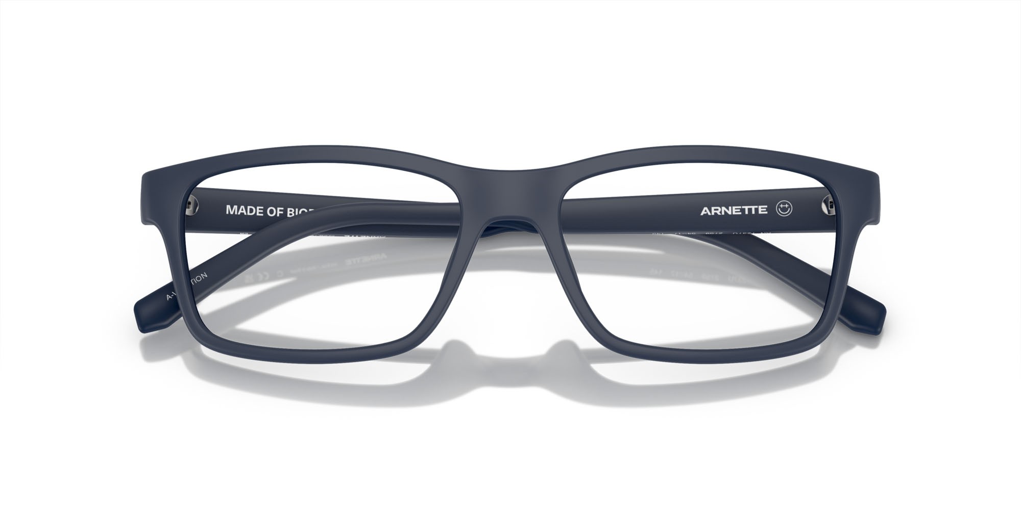 Brillen Arnette A-volution AN 7237U (2759) farbe blu scuro opaco form quadratisch gläser lente demo