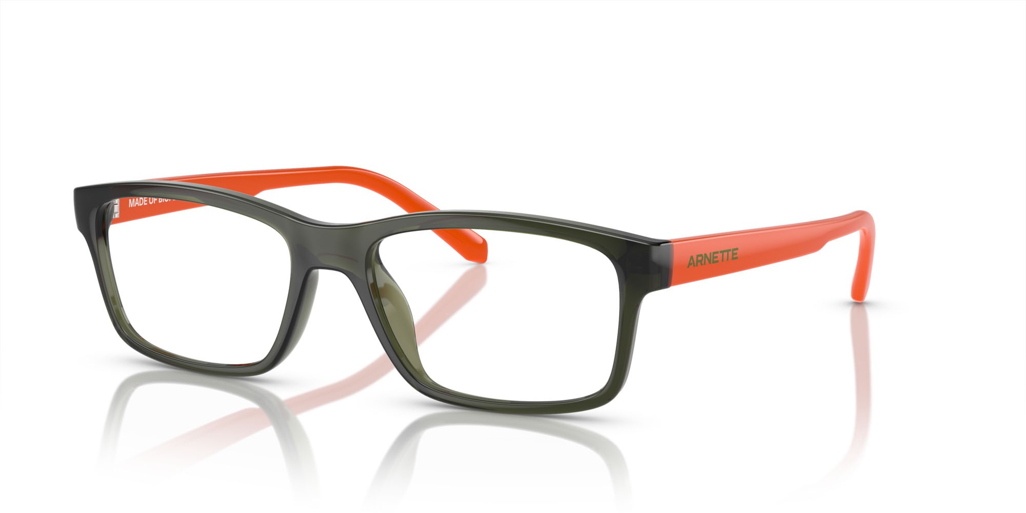 Eyeglasses Arnette A-volution AN 7237U (2899) color verde militare shape square lenses lente demo
