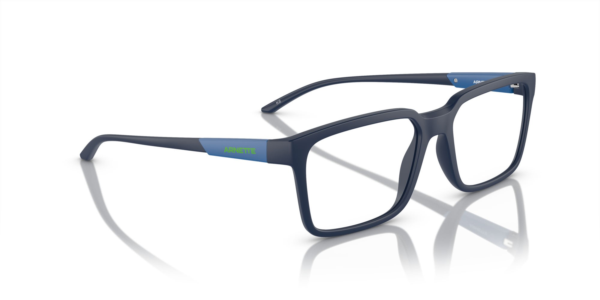 Brillen Arnette K8 AN 7238 (2759) farbe blu opaco form quadratisch gläser lente demo