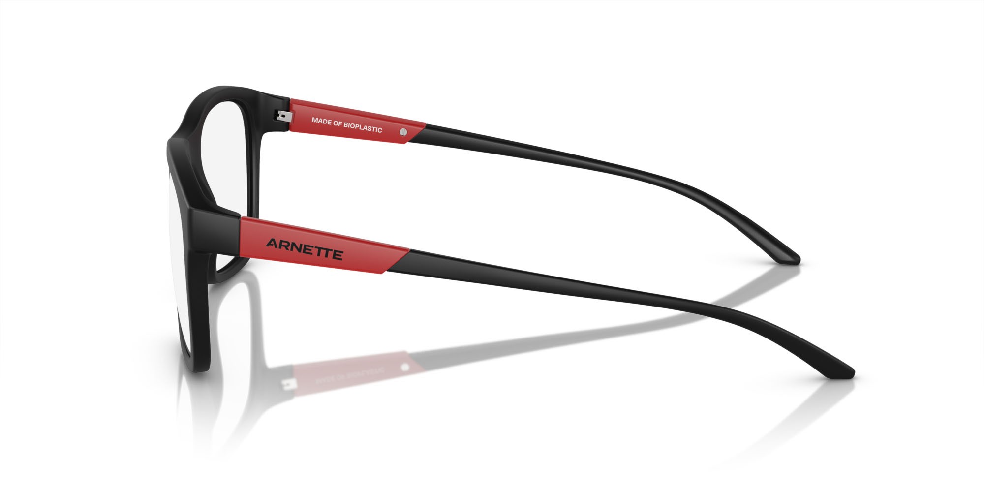 Occhiali da vista Arnette Wobani AN 7239 (2758) colore nero opaco forma quadrato lenti lente demo