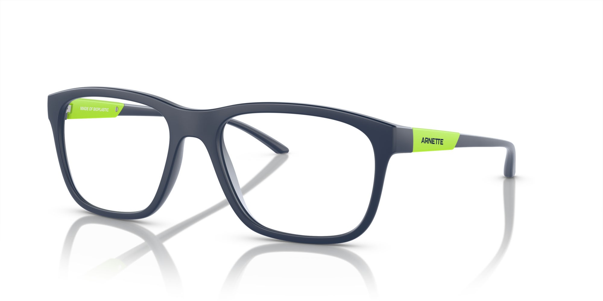 Brillen Arnette Wobani AN 7239 (2782) farbe blu opaco form quadratisch gläser lente demo