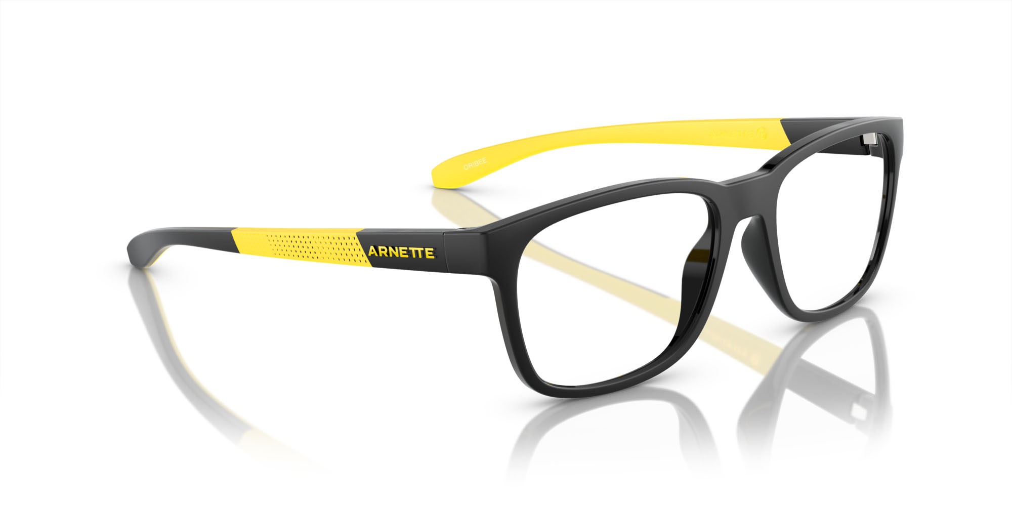 Occhiali da vista Arnette Oribee AN 7240U (2904) colore nero forma quadrato lenti lente demo