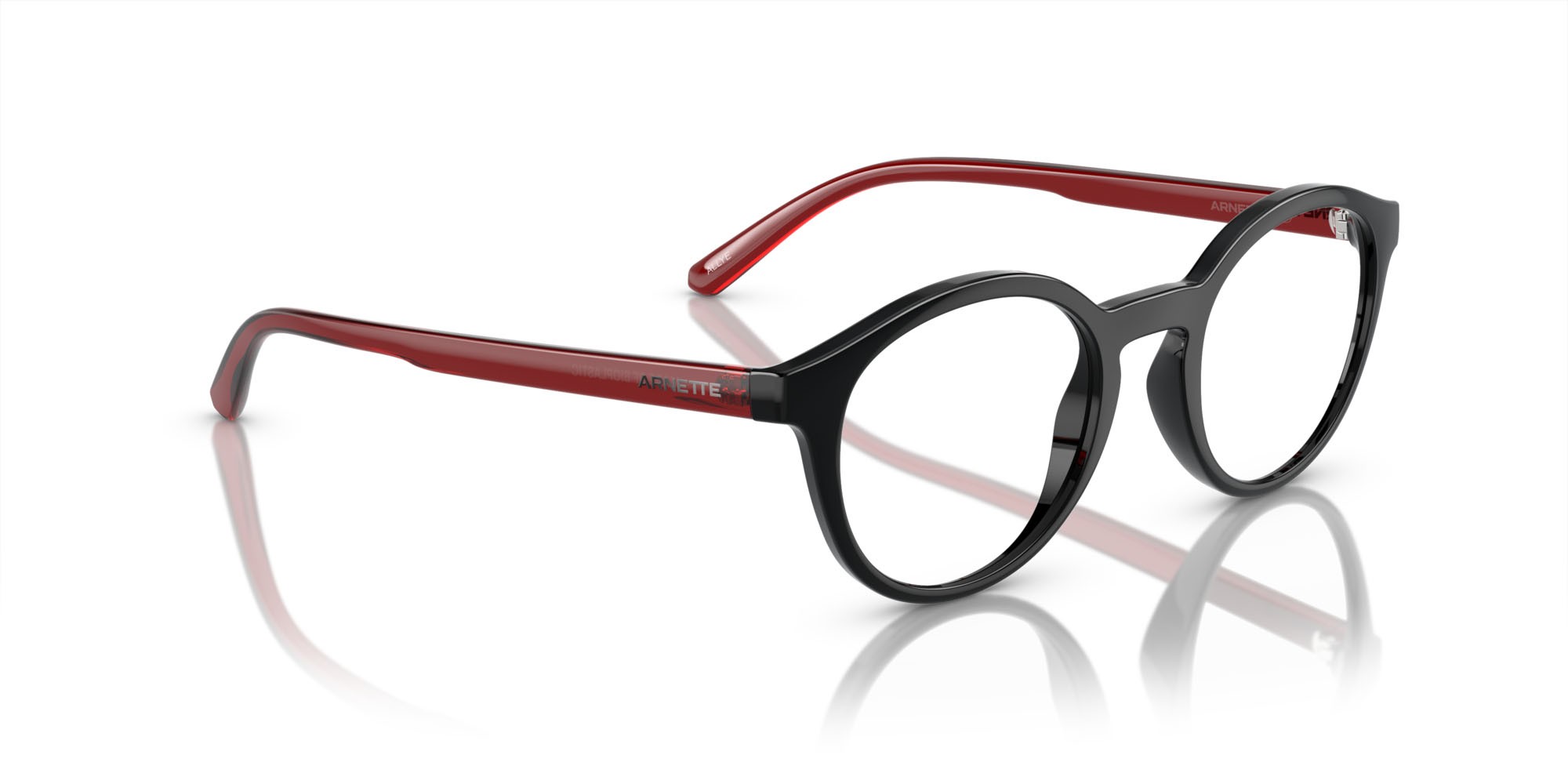 Brillen Arnette Allye AN 7242 (2753) farbe nero form pantos gläser lente demo
