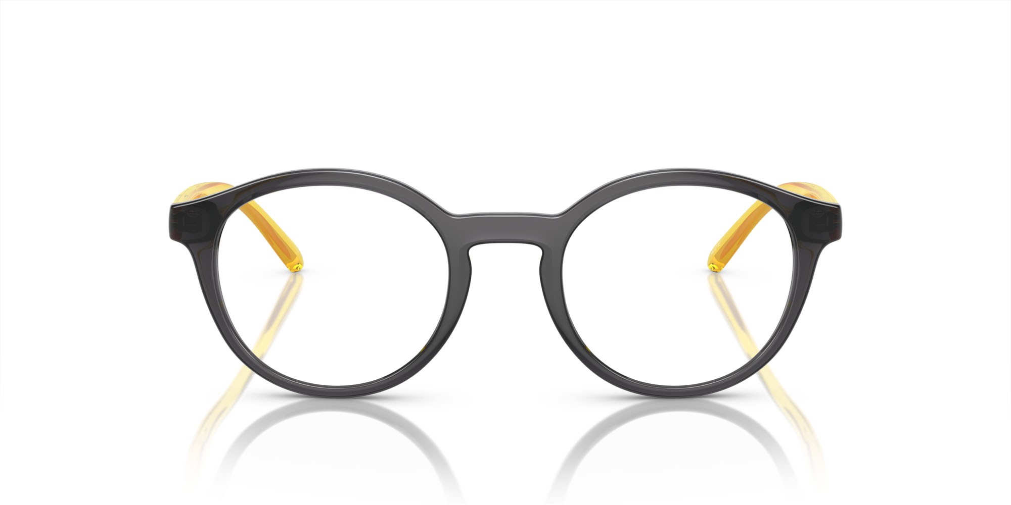 Eyeglasses Arnette Allye AN 7242 (2786) color grigio trasparente shape pantos lenses lente demo