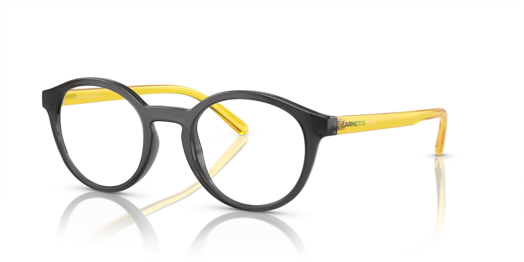 Eyeglasses Arnette Allye AN 7242 (2786) color grigio trasparente shape pantos lenses lente demo