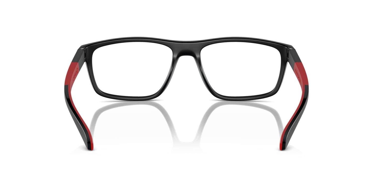 Occhiali da vista Arnette Laflor AN 7246U (2753) colore black matte/shiny forma quadrato lenti trasparente