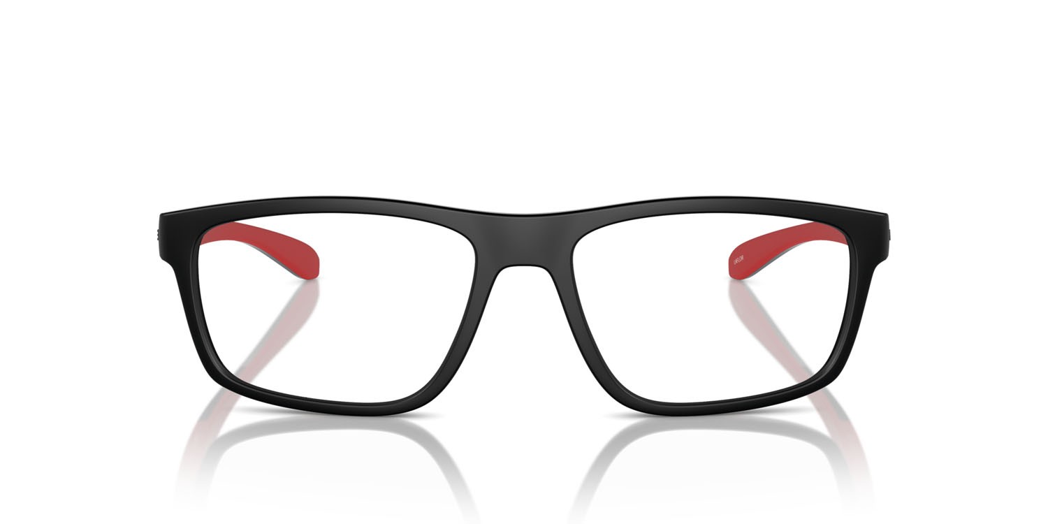 Occhiali da vista Arnette Laflor AN 7246U (2753) colore black matte/shiny forma quadrato lenti trasparente