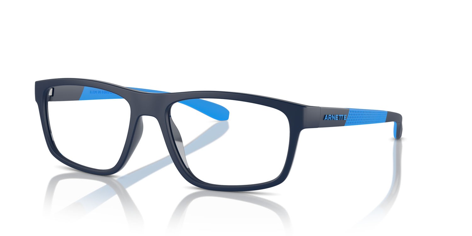 Occhiali da vista Arnette Laflor AN 7246U (2754) colore dark blue matte/shiny forma quadrato lenti trasparente