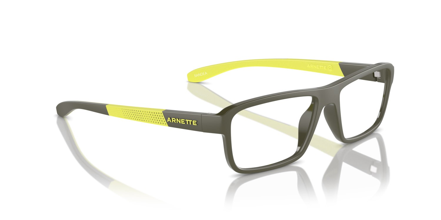 Eyeglasses Arnette Sandea AN 7247U (2854) color military matte/shiny shape rectangle lenses trasparente