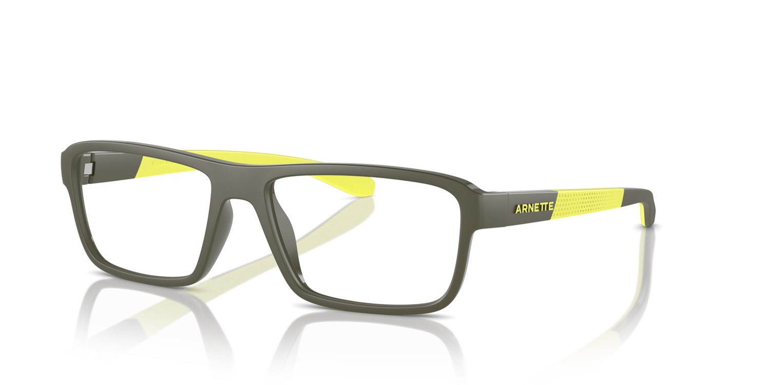 Eyeglasses Arnette Sandea AN 7247U (2854) color military matte/shiny shape rectangle lenses trasparente