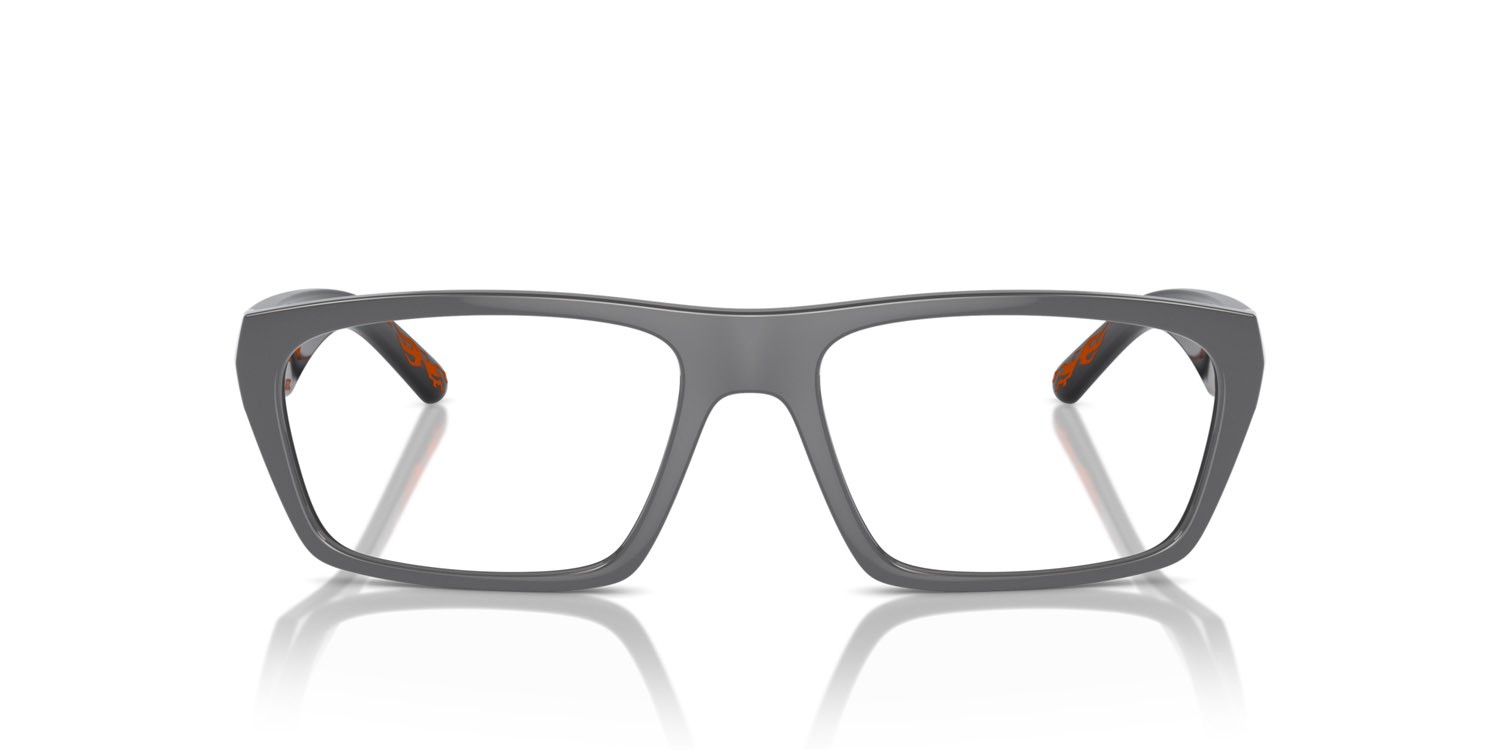 Brillen Arnette Ithor AN 7248 (2870) farbe medium grey form rechteckig gläser trasparente