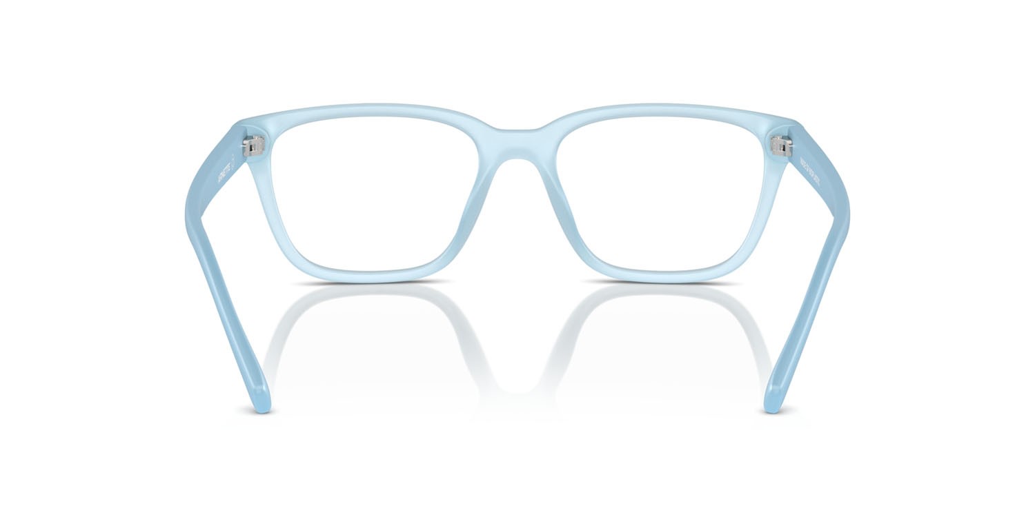 Brillen Arnette Pheobe AN 7250U (2940) farbe frosted light blue form quadratisch gläser trasparente