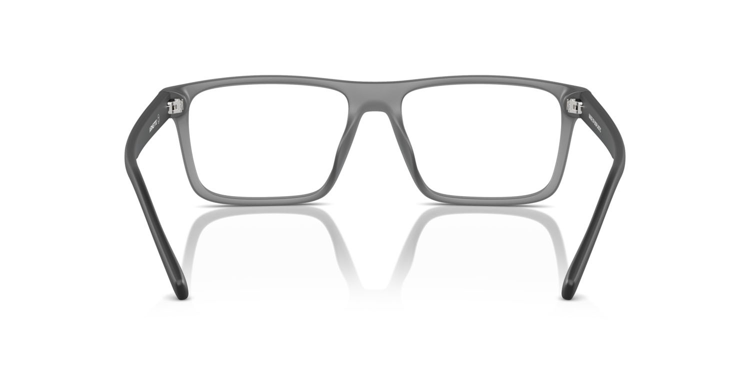 Occhiali da vista Arnette Phamil AN 7251U (2786) colore frosted grey forma quadrato lenti trasparente