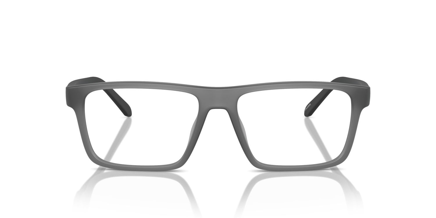 Occhiali da vista Arnette Phamil AN 7251U (2786) colore frosted grey forma quadrato lenti trasparente